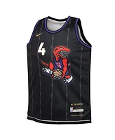 Nike Big Boys and Girls Scottie Barnes Black Toronto Raptors 2024/25 Swingman Player Jersey - City Edition