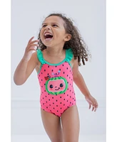 CoComelon Baby Girls Tomtom Yoyo Jj One Piece Bathing Suit