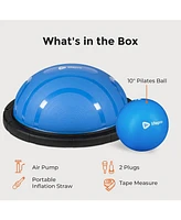 LifePro Half Balance Ball Trainer - Stability Ball for Full Body Workout & Physical Therapy Exercise