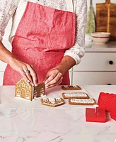 King Arthur Baking Company Gingerbread 3-Piece House Pop-Out Cutters and Kid's Apron Set