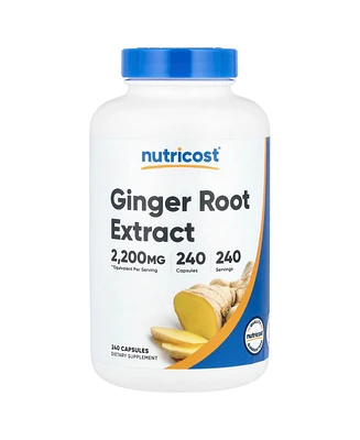 Nutricost Ginger Root Extract 2 200 mg