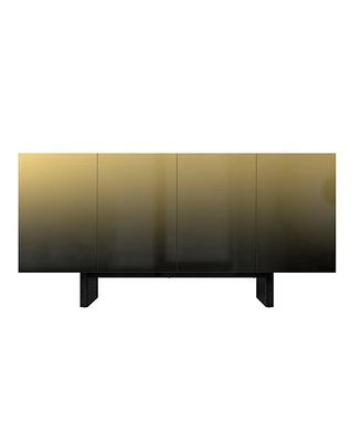Boyel Living 4-Door Sideboard Buffet Cabinet for Dining Room