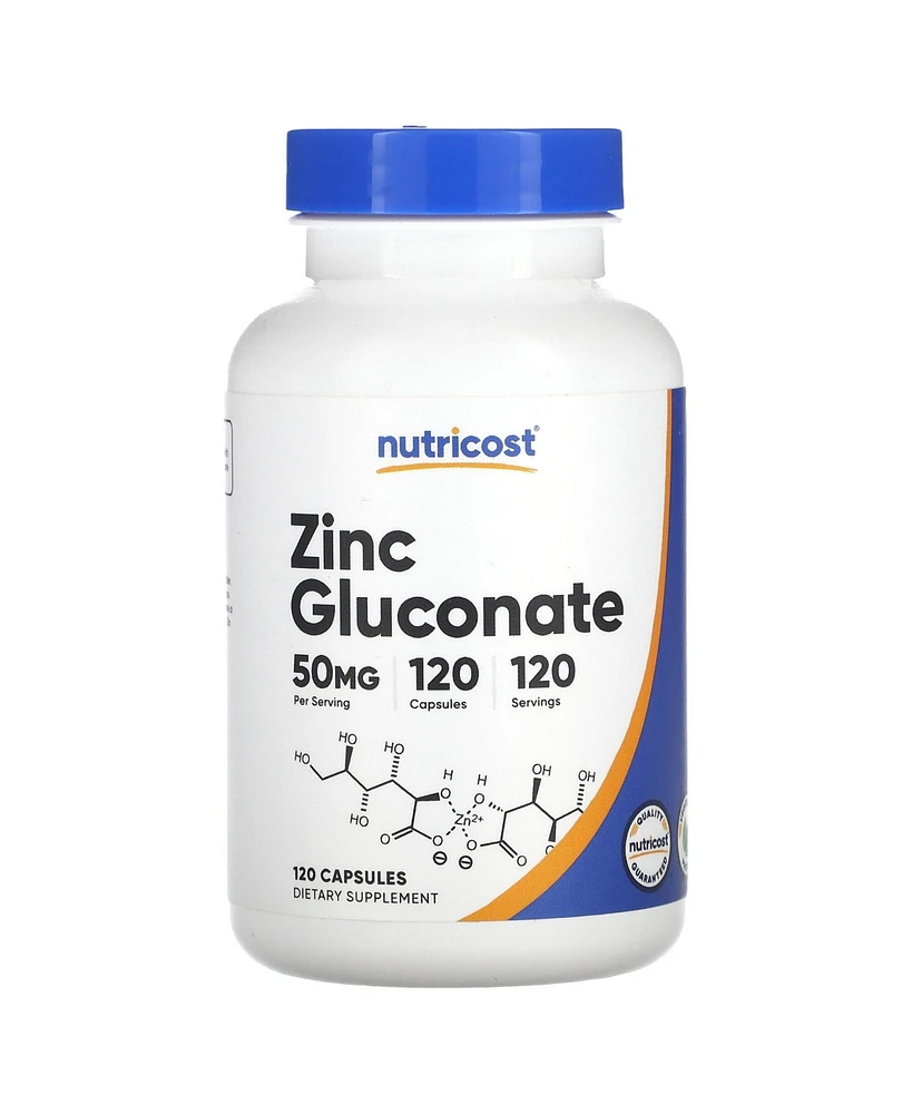 Nutricost Zinc Gluconate 50 mg