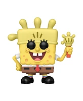 Funko Pop SpongeBob SquarePants Spongebob With Glove Light Vinyl Figure