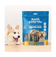 JoJo Modern Pets Jack PetPals Jack s Favorite Seafood Feast Codfish Skin Palatable Hypoallergenic High Protein Handcrafted Rawhide Alternative Codfish