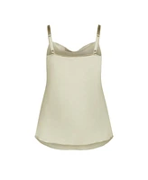 City Chic Plus Sweet Cowl Neck Cami