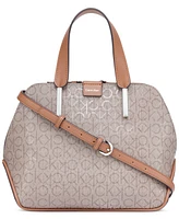 Calvin Klein Audrey Signature Convertible Satchel
