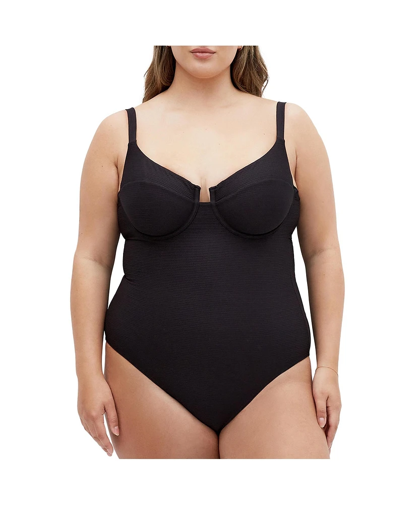 City Chic Plus Alicante Underwire 1 Piece