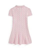Polo Ralph Lauren Toddler and Little Girls Cable-Knit Cotton Sweater Dress