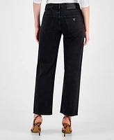 Guess Women's Jill Sequin-Front Boyfriend Jeans