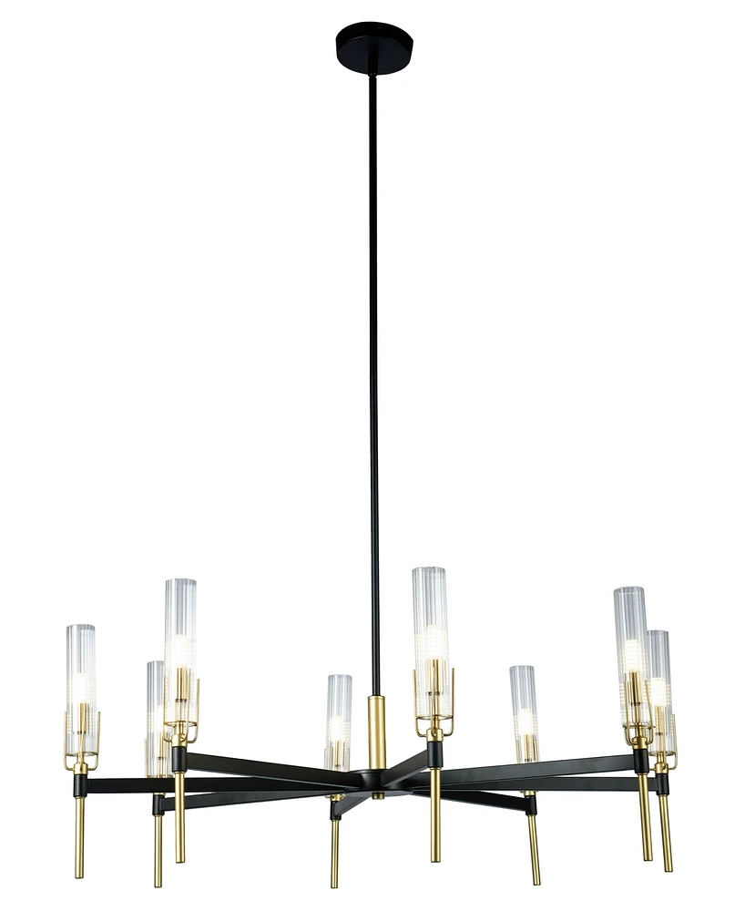 Home Accessories 33" Hirsha 8-Light Indoor Chandelier with Light Kit