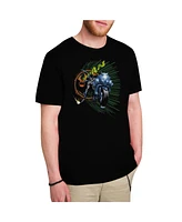 Batman Men's Batcycle Adult Heather Tee / T-Shirt