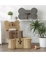 Bone Dry Pet Storage Basket Shape