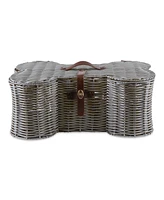 Bone Dry Pet Storage Basket Bone Shape