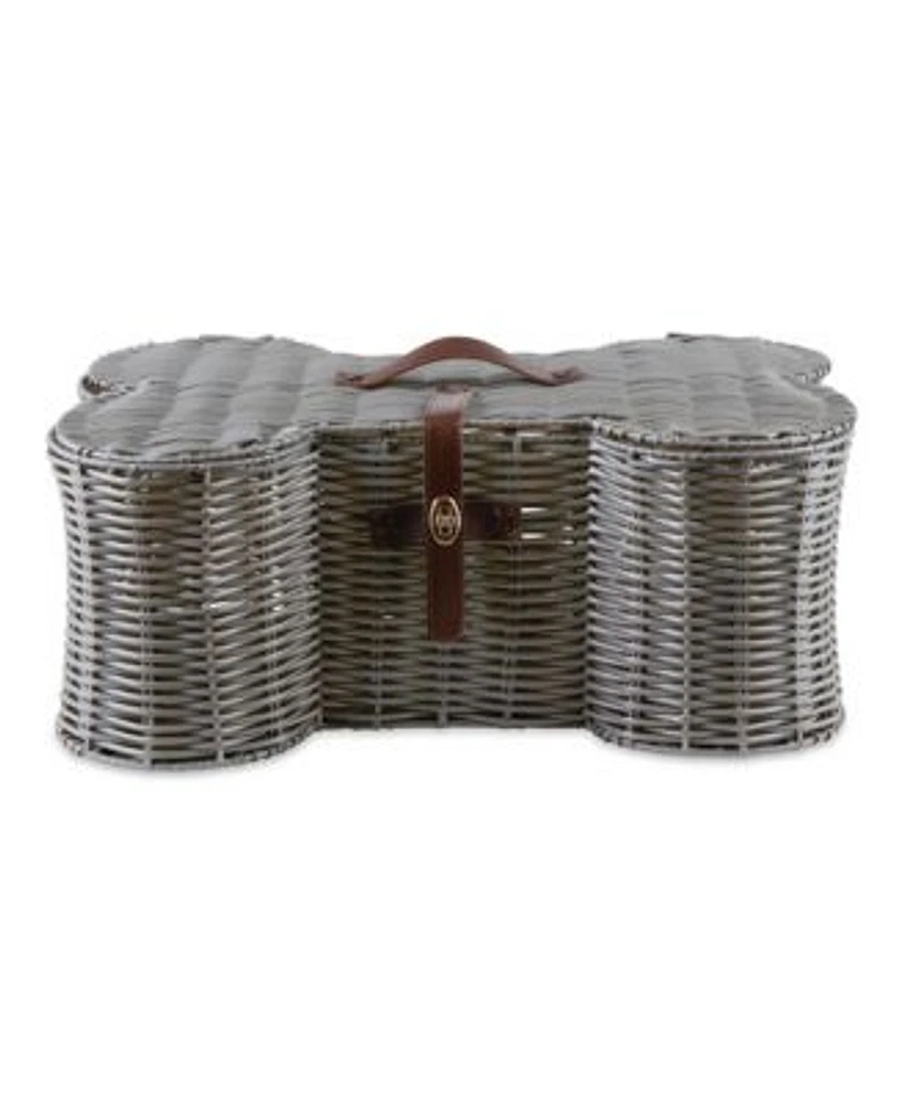 Bone Dry Pet Storage Basket Bone Shape