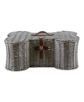 Bone Dry Pet Storage Basket Bone Shape