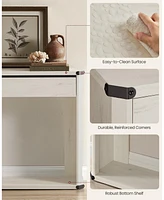 Slickblue 63-Inch Console Table with 3 Drawers Narrow Entryway for Living Room or Hallway