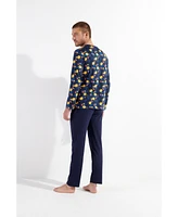 Hom Usa Men's Lucky Long Pajama Set