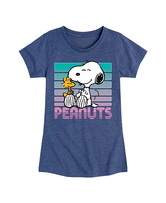 Peanuts Big Girls Snoopy Graphic Short Sleeve Tee