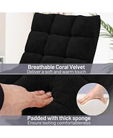 Gouun Adjustable 14-Position Floor Chair Folding Lazy Gaming Sofa Chair