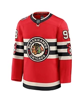 Fanatics Men's Connor Bedard Red Chicago Blackhawks 2025 Nhl Winter Classic Premium Player Jersey