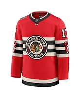 Fanatics Men's Taylor Hall Red Chicago Blackhawks 2025 Nhl Winter Classic Premium Player Jersey