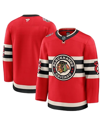 Fanatics Men's Red Chicago Blackhawks 2025 Nhl Winter Classic Premium Jersey