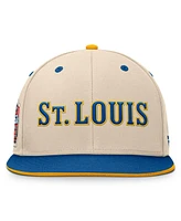 Fanatics Men's Cream/Blue St. Louis Blues 2025 Nhl Winter Classic Snapback Hat