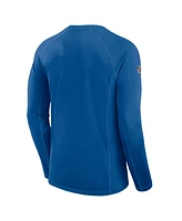 Fanatics Men's Blue St. Louis Blues 2025 Nhl Winter Classic Authentic Pro Tech Long Sleeve T-Shirt