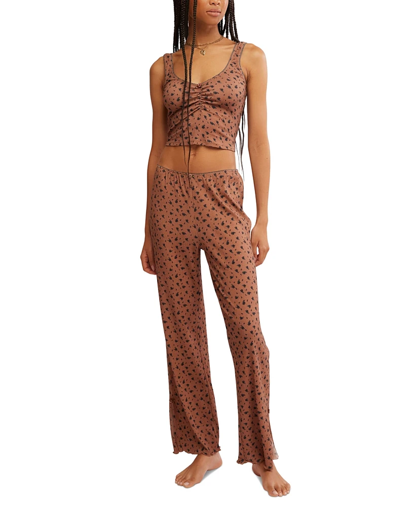 Free People Women's Fresh Love Printed Lounge Set