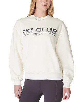 Sweaty Betty Women's Ski Club Graphic Print Sweatshirt