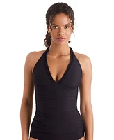 Mimi Flamingo Women's Sonny V-Neck Halterkini