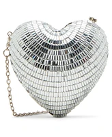 Betsey Johnson Heart Crossbody Heart Mini Bag