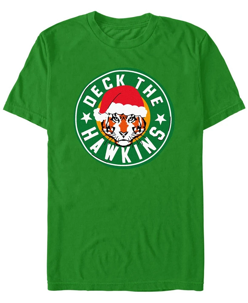 Fifth Sun Men's Deck the Hawkins Short Sleeve T-Shirt
