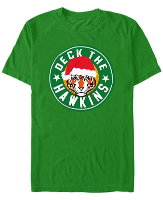 Fifth Sun Men's Deck the Hawkins Short Sleeve T-Shirt