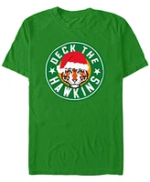Fifth Sun Men's Deck the Hawkins Short Sleeve T-Shirt