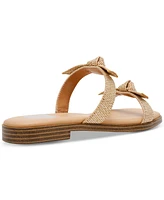 Dv Dolce Vita Women's Medford Two-Band Bow Flat Sandals