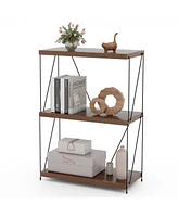 Gouun Multipurpose Display Rack with Metal Frame-34 inches