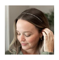 Headbands of Hope Thin All that Glitters Headband - Black