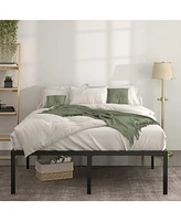 Slickblue Full Metal Platform Bed Frame with Sturdy Construction and Under-Bed Storage Space