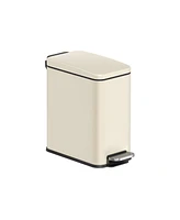 Slickblue Bathroom Trash Can with Lid for Odor Control and Clean Space