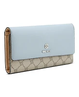 Nine West Lockup 9s Zip Around Wallet