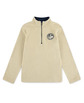 Levi's Big Boys Quarter-Zip Polar Fleece Sweater