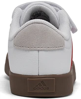 adidas Toddler Kids Vl Court 3.0 Fastening Strap Casual Sneakers from Finish Line