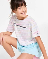 Champion Big Girls Meet Greet T Shirt Woven Shorts