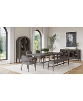 Griffith 6 Pc. Rectangular Dining Set (Table, 2 Side Chairs, 2 Arm Chairs & Bench), Created for Macy's