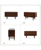 Hulala Home Joanna Mid-Century Modern 54'' Wide Sideboard with Adjustable Legs