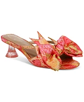 Circus Ny by Sam Edelman Women's Natalina Bow Kitten-Heel Dress Sandals