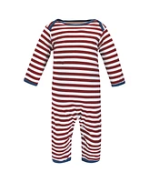 Hudson Baby Infant Boy Cotton Coveralls