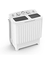 Gouun 20 lbs Portable Washing Machine with Built-in Gravity Drain